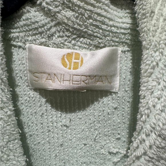 STAN HERMAN Vintage Chenille Snowflake Robe - Picture 4 of 9